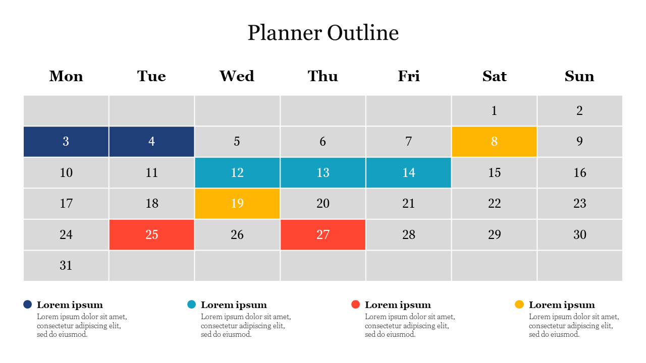 Planner Outline